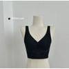 Womens Seamless Wireless Bralette Thin Breathable Padded Vest Style Comfortable Underwear