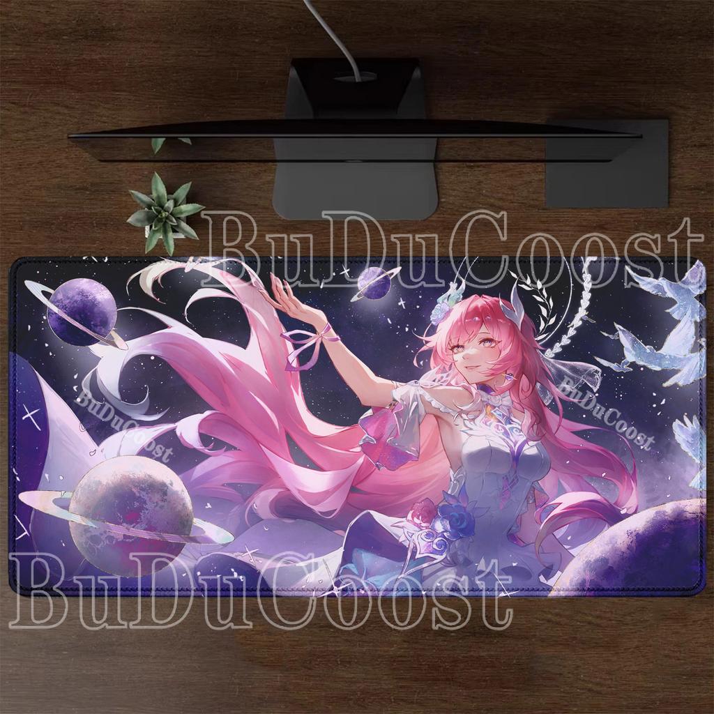 Cyrene Honkai Star Rail HSR Mousepad Anime Girl HD Printing Keyboard Mouse Pad Gaming 900x400mm Office Accessories XXL Desk Mat
