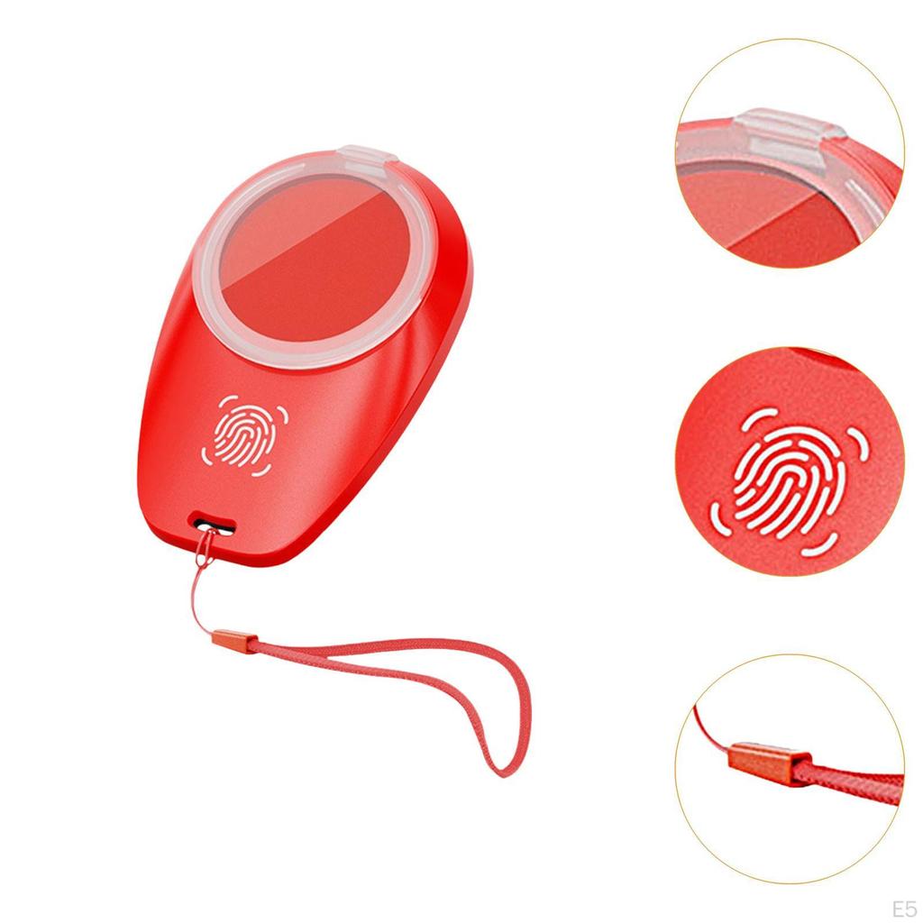 Fingerprint Ink Pad Inkpad Easy To Carry Quick Drying Stamp Thumbprint for Documents