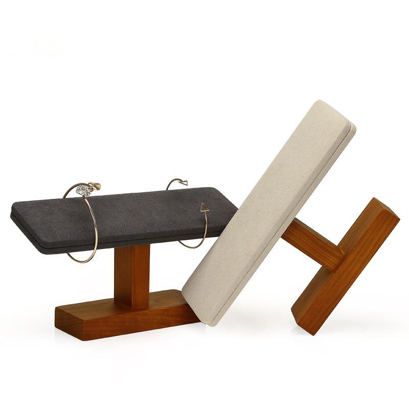 Armband Schmuck Ornamente Präsentationsständer Holz Uhren Organizer Zubehör Modern Damen Schmuck Luxus Schmuckstücke Aufbewahrung Vitrine für Juwelier Verkäufer