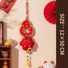 Year of Horse Hanging Ornament with Tassel Chinese New Year 2026 Door Hanging Ornaments Spring Festival Party Pendant