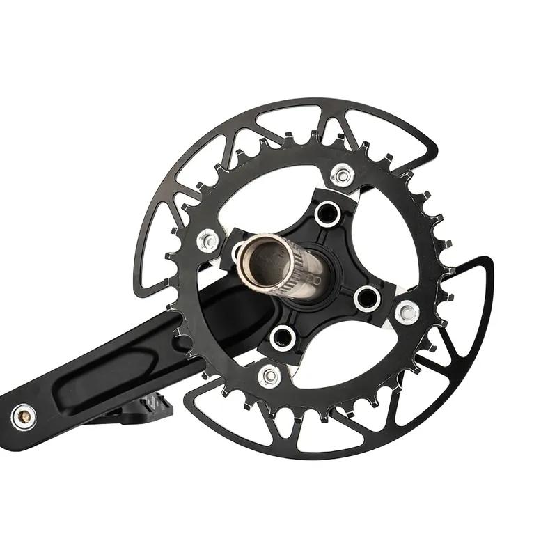 ZTTO MTB 104BCD Kettenblattschutz 30/32/34/36/38/40T CNC Kettenblattschutz Abdeckung Und Schrauben Fahrrad Kettenblatt Schutz Abdeckung
