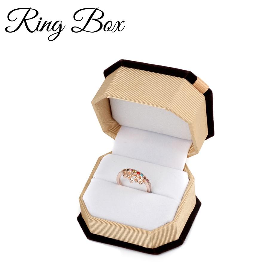 

Коробка для украшений с откидной крышкой, дисплей, набор бархатных пустых коробок для ожерелий, колец, браслетов, для организации украшений, праздничная подарочная упаковка