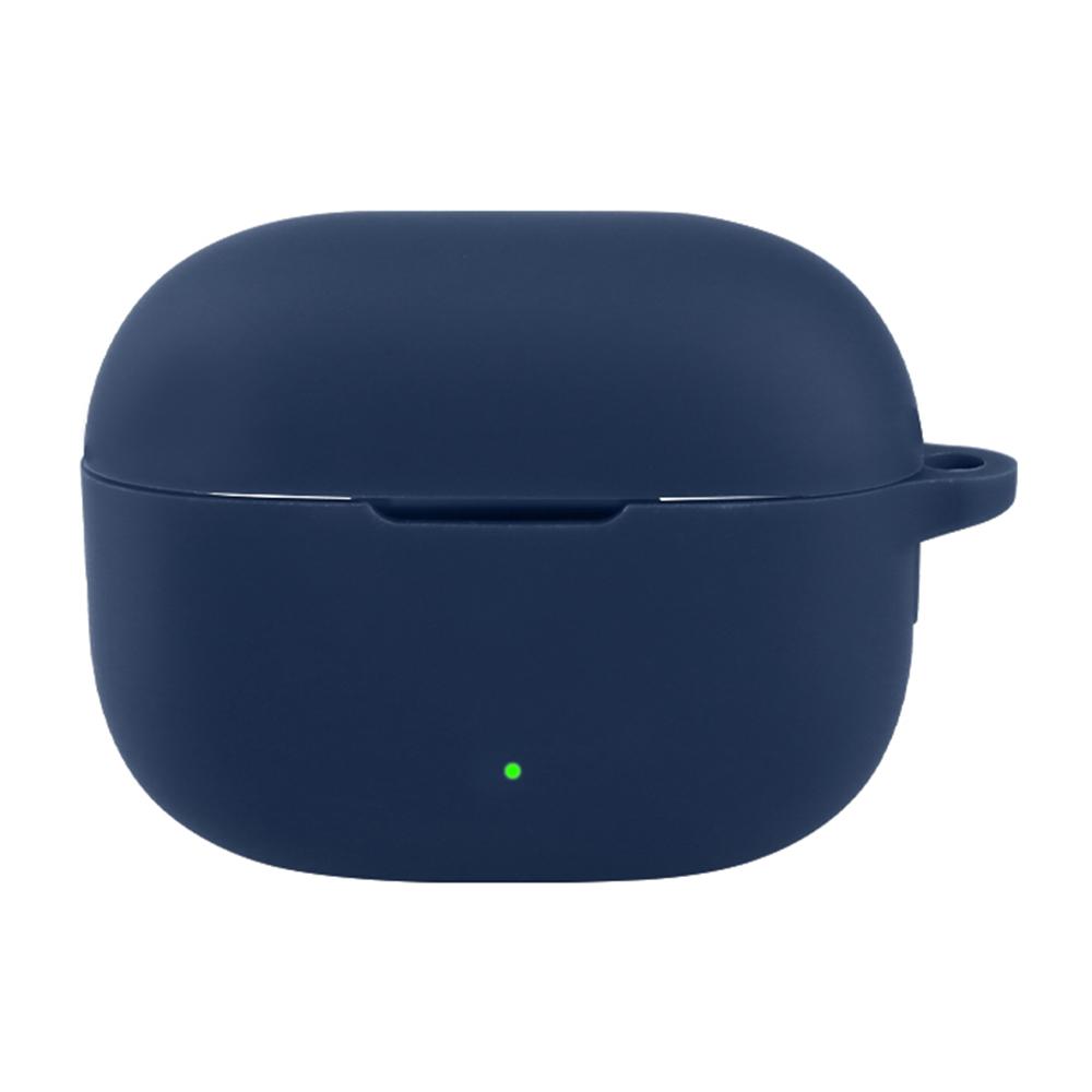 For vivo iQOO TWS 5 Silicone Case Wireless Earbuds Protective Cover with Anti-Lost Buckle