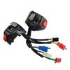 1 Pair Motorcycle Handlebar Control Switches Horn Button Turn Signal Button Switch Motorcycle Accessories For Yamaha AEROX 155