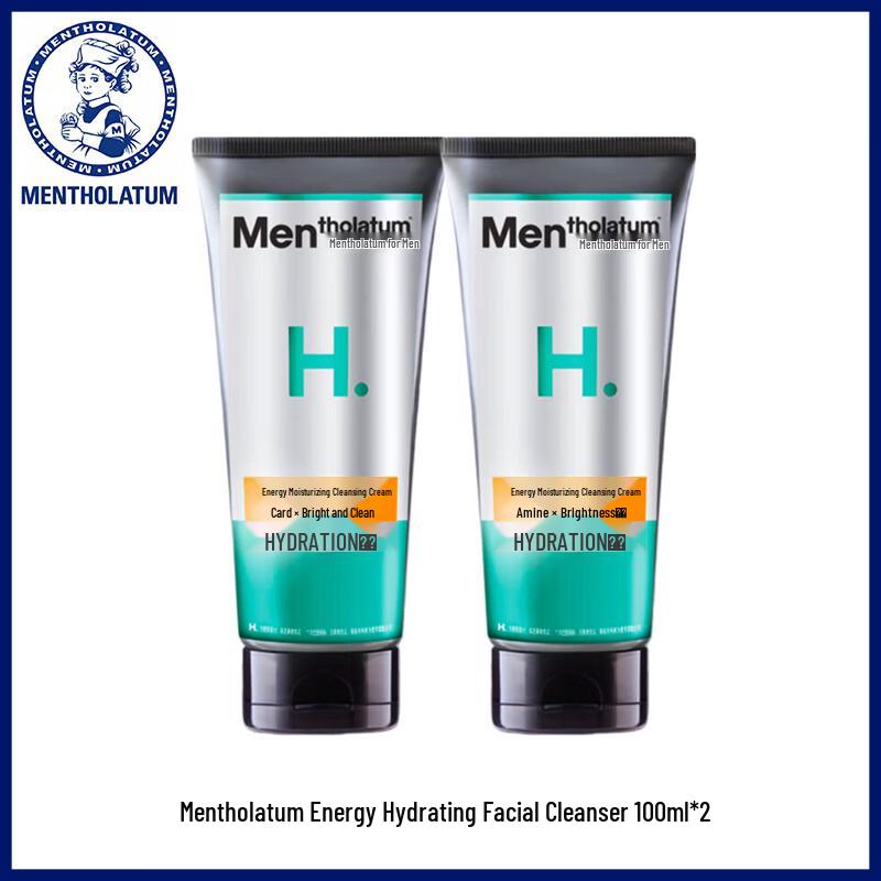 Mentholatum Men s Energy Moisturizing Facial Cleanser