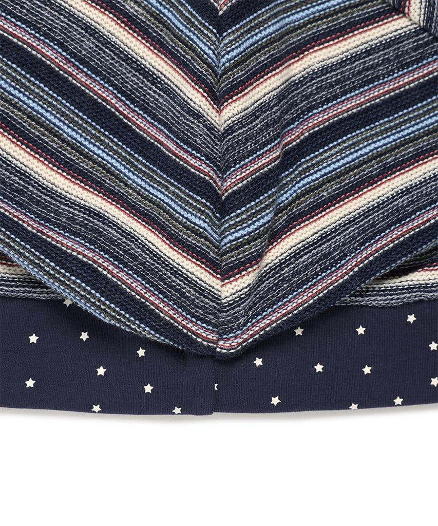 CAVISH Twin Star Striped Beanie Navy(Cv2Gsuab22A)