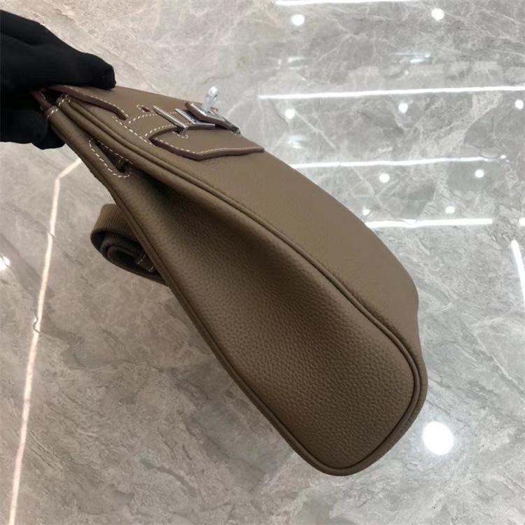 Sac de poitrine et sac à bandoulière unisexe en cuir véritable style collège