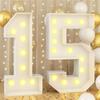 Light Up Balloons Giant Birthday Figure 70cm Birthday Balloon Frame  Birthday Decoration