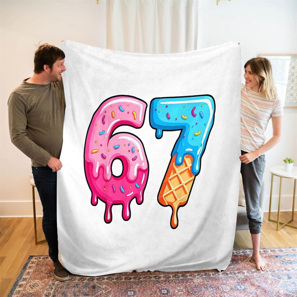 100x130cmFlannel Blankets, Christmas-themed Personalized Blankets, Digitally Printed Blankets