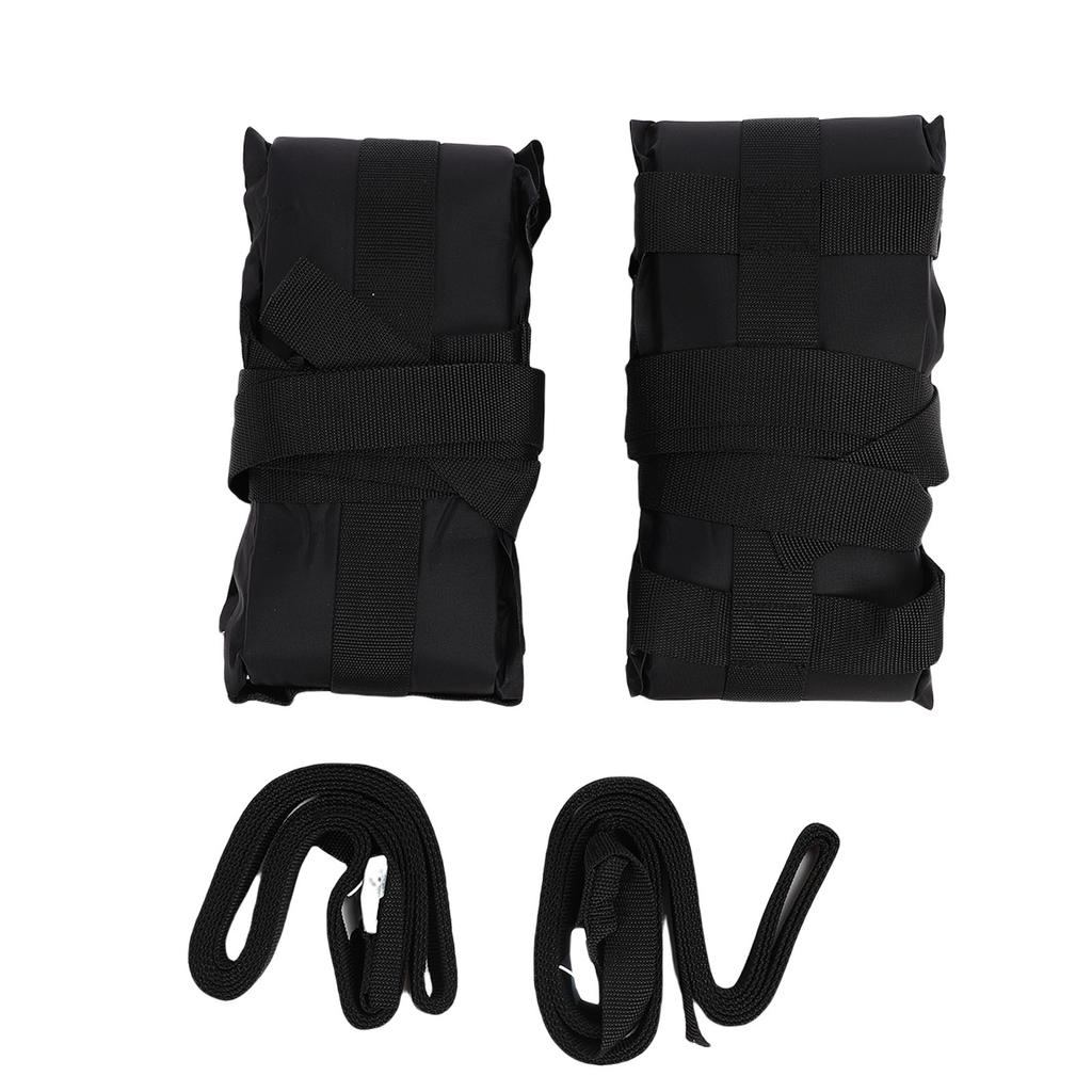 1 Pair Inflatable Soft Roof Rack Bar Luggage Carrier Auto Inflation Portable Weatherproof Universal Soft Roof Rack for