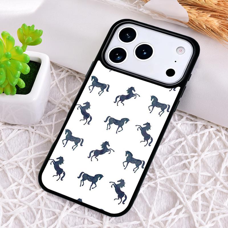 

Красивый чехол для телефона с лошадью для iPhone 17 Air 16 15 11 12 14 13 Pro Max Ударопрочный чехол iPhone 15