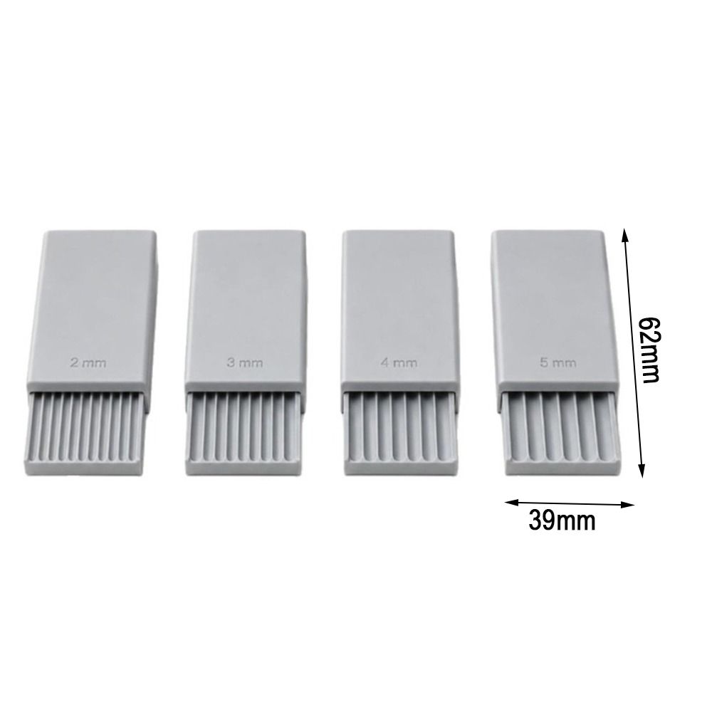 4PCS Smooth Rolling Nail Art Bead Roller 3D Printed Sphere Shaper Roller Polymer Clay Crafts