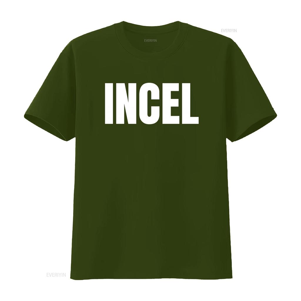 Funny Incel Zoomer Meme Gen Z Oversized Trendy T Shirt Vintage Washed Soft Unisex Fashion Breathable Streetwear Homme
