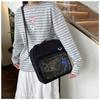 JK Transparent Japanese Shoulder Bag Doll Display Student School Bag Cute Crossbody Bag  Girl/Boy