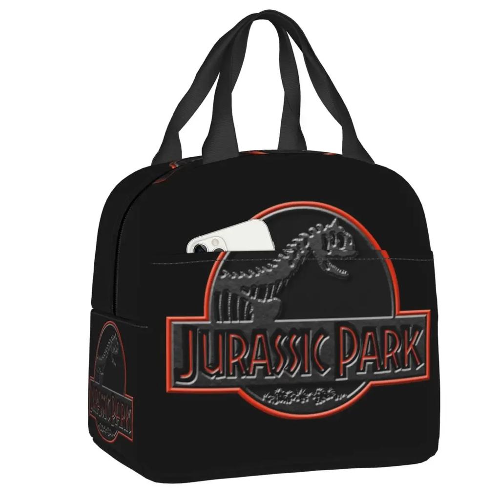 Jurassic World Dominion Brotdosen für Frauen Jurassic Park Kühltasche Thermische Lebensmittelisolierte Lunchtasche Schulkinder Schüler