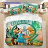 Magical Adventure Awaits Bedding (1 * duvet cover + 2 * pillowcase, without core) 2D Flat Christmas birthday gift Bedding set