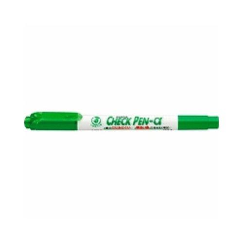 

Zebra Check Pen Alpha Marker Green Set of 3 Water-based