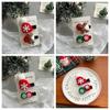 Christmas Tree Santa Claus Hairpin Christmas Hat Small Hair Clip Creative Christmas Hair Clip  Kids