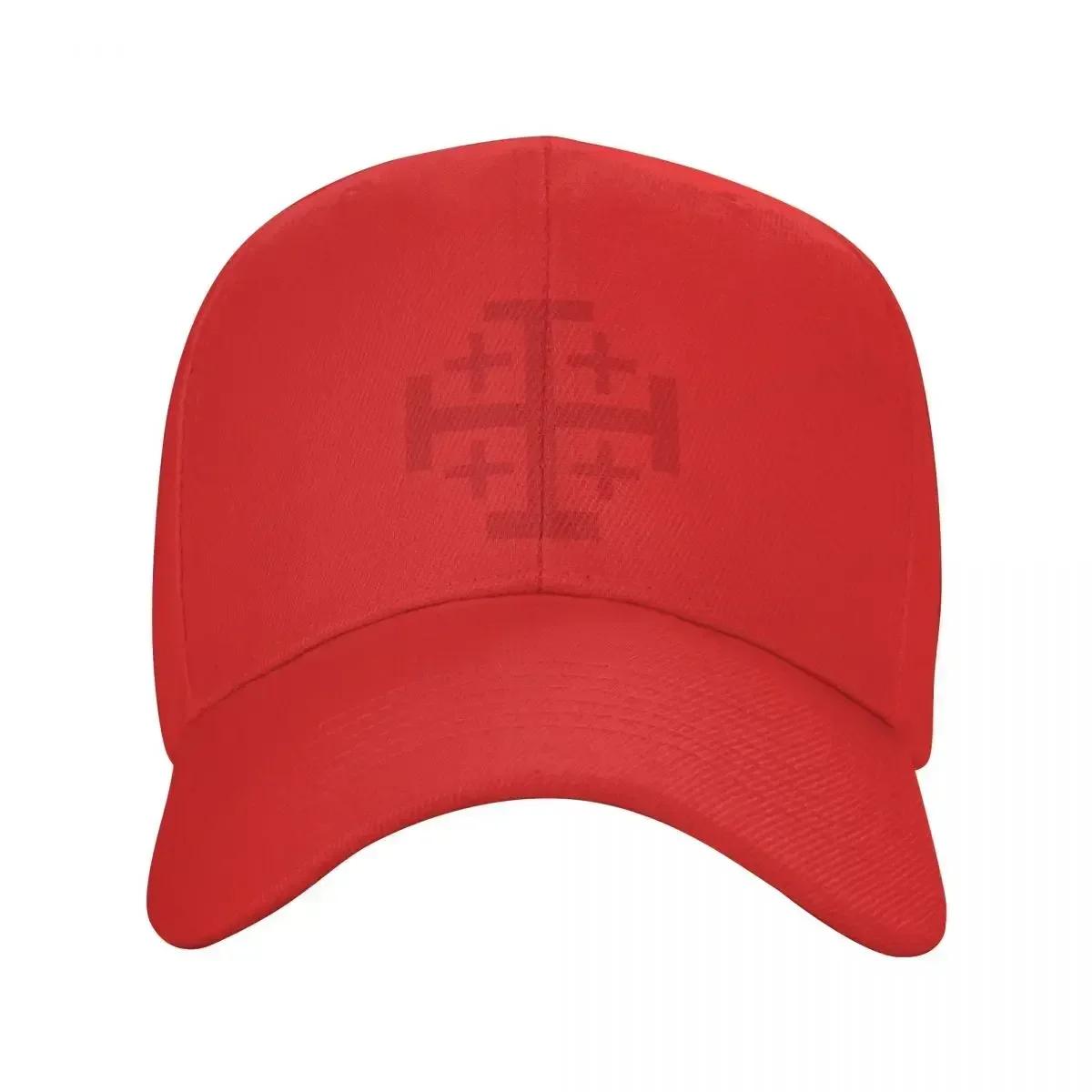 Custom Jerusalem Kingdom Cross Baseball Cap Hip Hop Unisex Women s Adjustable Knights Templar Crusades Dad Hat Autumn Snapback Hats Baseball Cap
