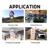 45/60/80/100CM Convex Mirror Outdoor Traffic Road Safety Wide Angle Polycarbonate Corner Turn Mirror