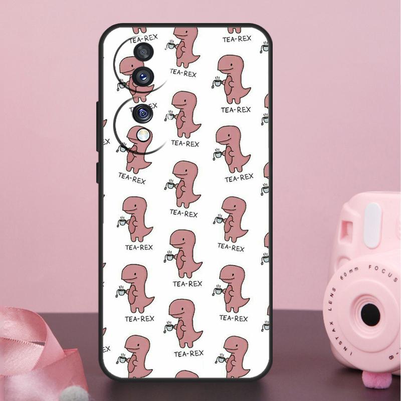 Dinosaur Collage Case For Honor Magic 7 Pro 5 6 8 Pro X9a X9b X9c X9d X8a X8b X8c 50 70 90 200 400 Lite Cover