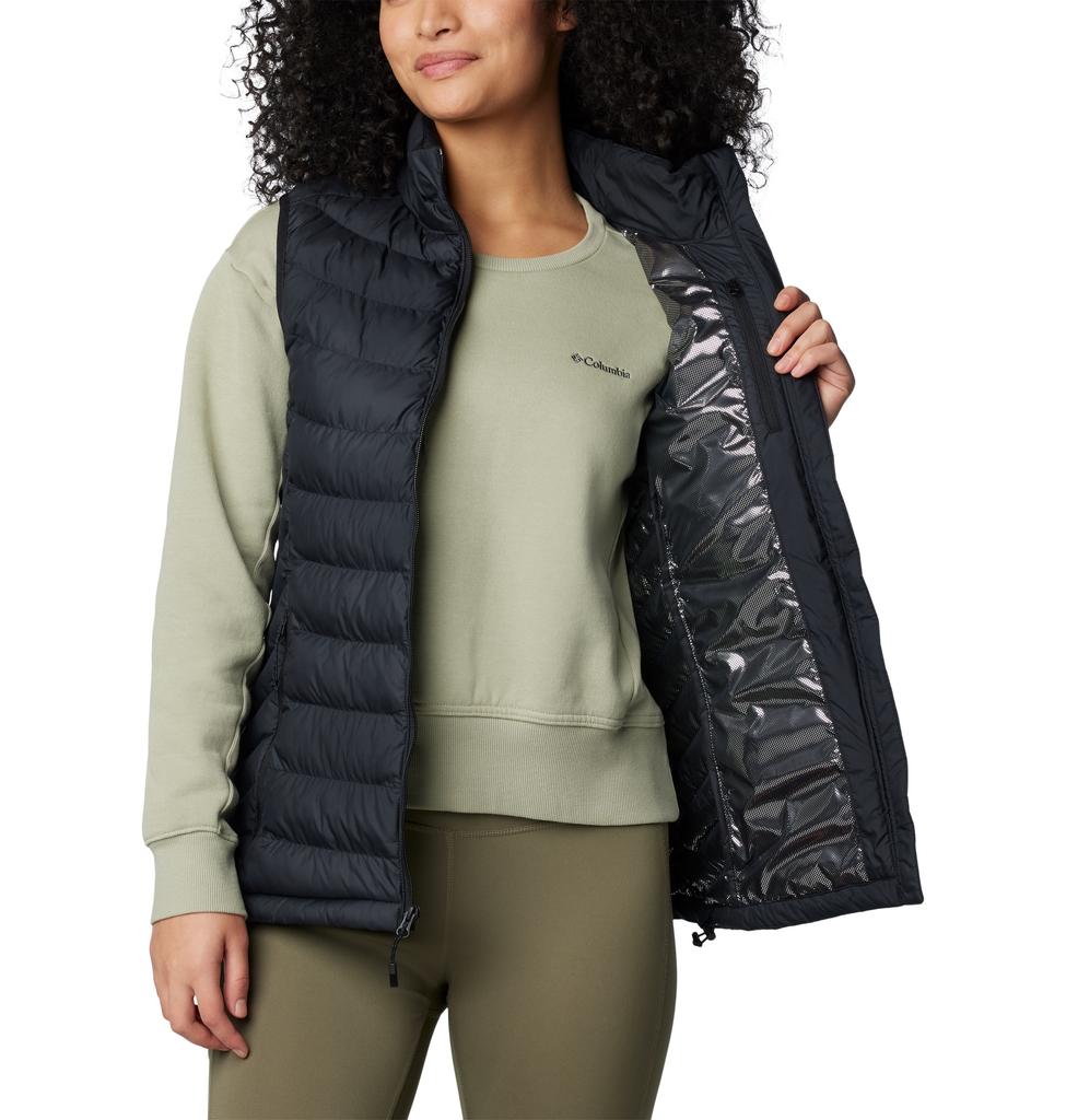Columbia Powder Lite Ii Women' Down Vest Black 2089561010 R
