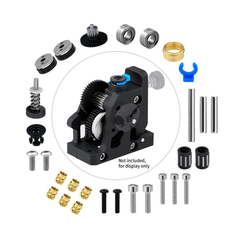 3D Printer Gear Part HGX Extruder Kit High Hardened Steel HGX-extruder For 3/5 Cr10 Printers