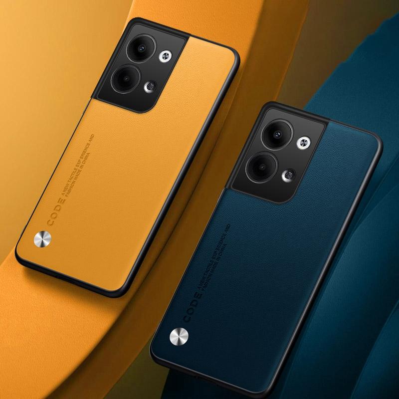 Luxury PU Leather Case For OPPO Reno 9 Pro Plus Matte Cover Silicone Full Protection Phone Case For OPPO Reno 9 5G Reno9 Coque