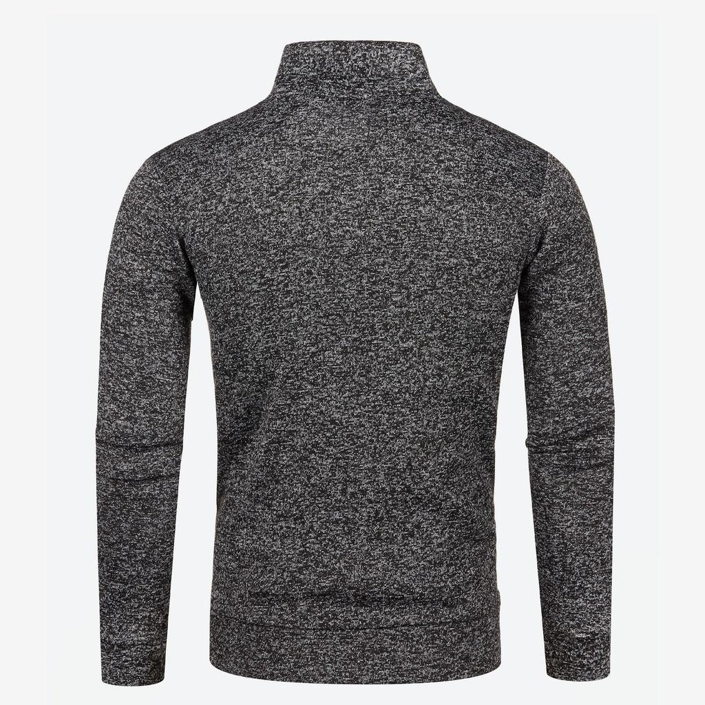 Men's Autumn/Winter Zipper Knit Cardigan Sweater