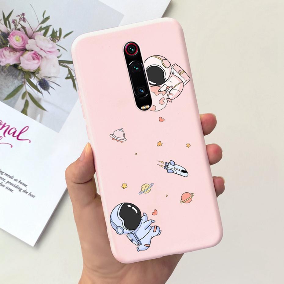Kreslený obal pro Xiaomi Mi 9T Pro Mi9T Roztomilý barevný měkký silikonový zadní kryt pro Xiaomi Mi 9T 9 T 9TPro Pouzdra na telefon