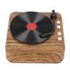 Vinyl Player Speaker 360 degrees  Stereo Vintage Wireless BT Heavy Bass Portable Turntable Vinyl Record Player Speaker