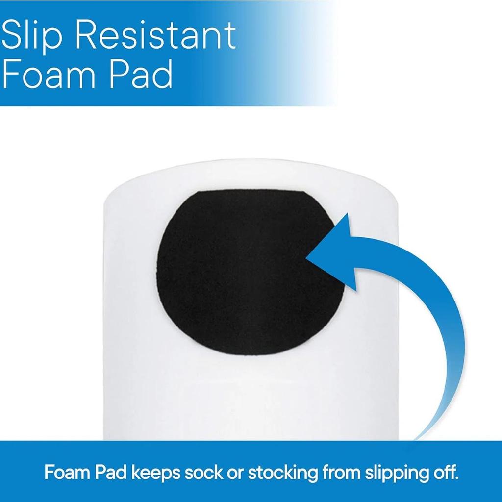 Sock Aid - Socks Helper with Foam Handles (for Regular Socks)
