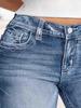 Retro Fashion Women's Plus Size Flare Jeans