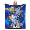 Digimon Adventure  Blanket Quality Super Soft  Bedding Throws Spring Children Home Decor Street Trend Bedspread