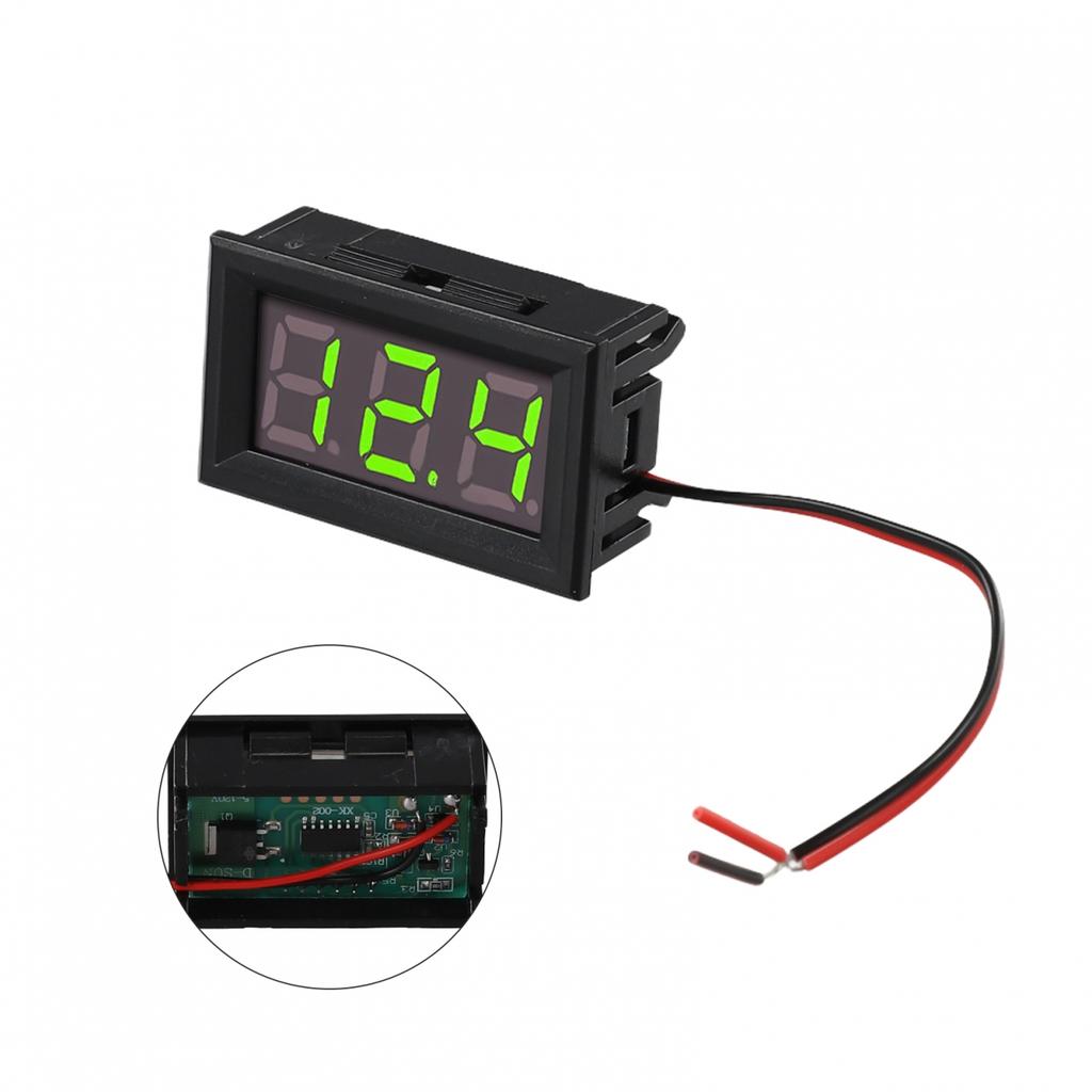LED Spannungstabelle DC 5-120V Dual Digital Voltmeter LED Spannungstabelle Neu