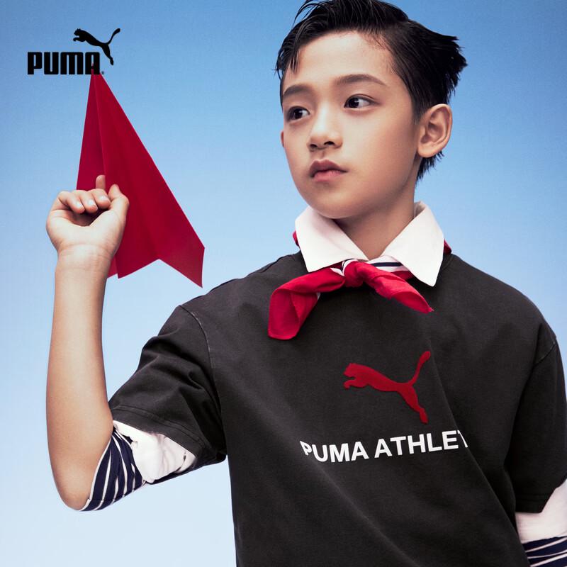 PUMA Kids  2026 Summer Stylish Short Sleeve T-Shirt 150cm