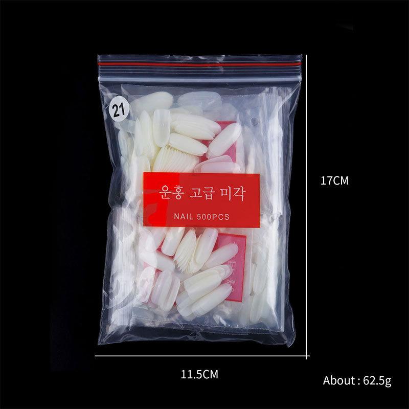 Nail Art French, Autocolant Complet și Autocolant Jumătate, Unghie Balerină, Unghie Țeavă de Apă, Vârf Picătură de Apă Piesă Unghie Pe Stoc