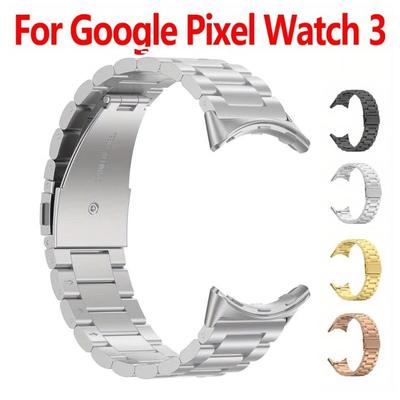 Metal Stainless Steel Watch Strap for Google Pixel Watch 3 45mm Strap Accessories Replacement