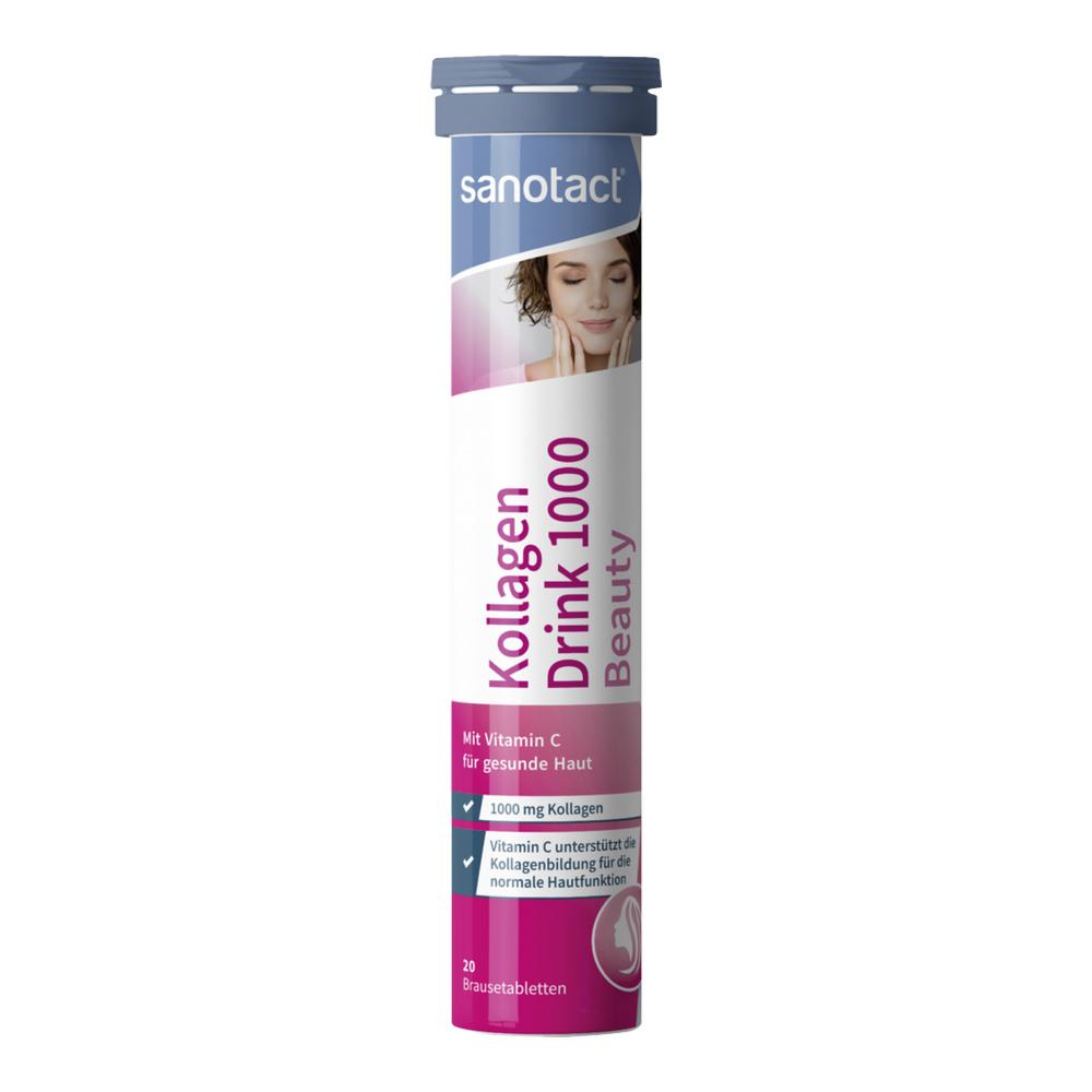 Zanotact Collagen Drink 1000 Effervescent Vitamins 20-Pack