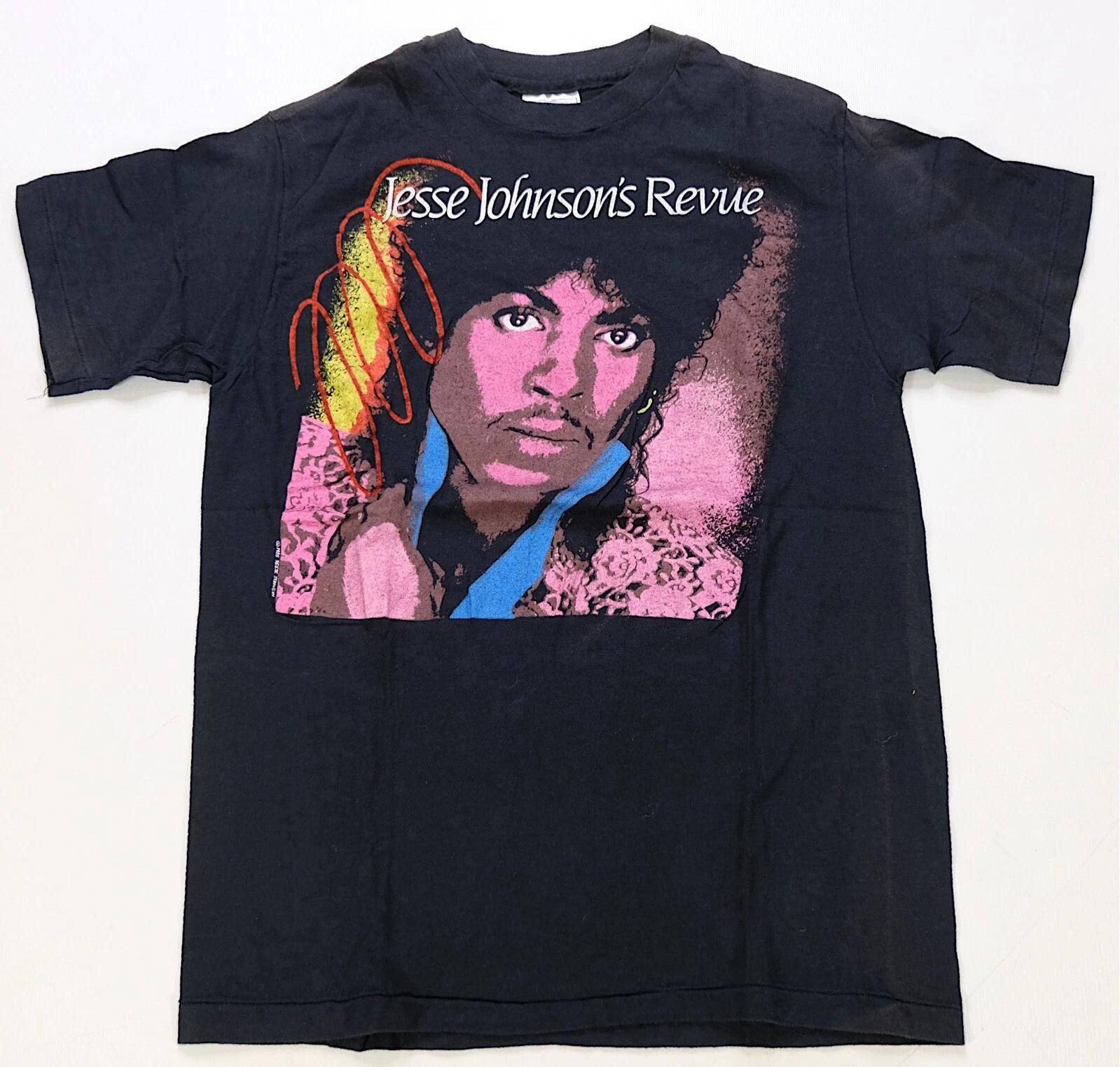 Rare VTG Jesse Johnson s Revue Special Love Tour 1985 T Shirt 80s R&B Singer M L