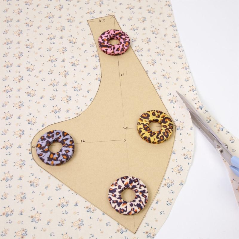 4Pcs Fabric Pattern Weight Metal Sewing Weights Cloth Pattern Weights Dressmaking Sewing Weights for Fabric Cutting