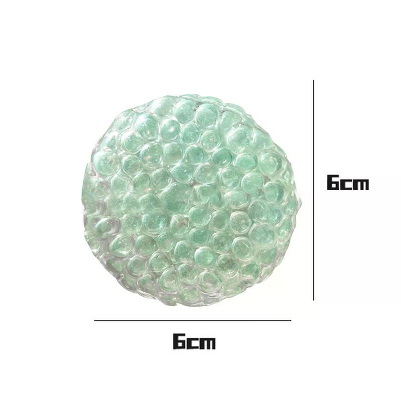 Creative Transparent Crystal Glass Beads Balls Stress Relieving Toys Slow Rebound Fidget Toy Children Toys