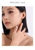 Korean Double Layer Heart Zirconia Open Ring – Stylish Luxury Index Finger Accessory