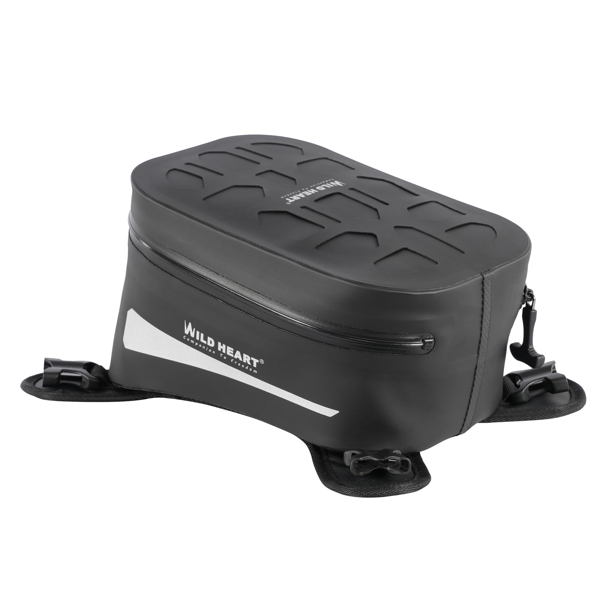 

WILD HEART Motorcycle Tank Bag Compatible with Most Motorcycle Outdoor Riding Accessories (Black) чёрный