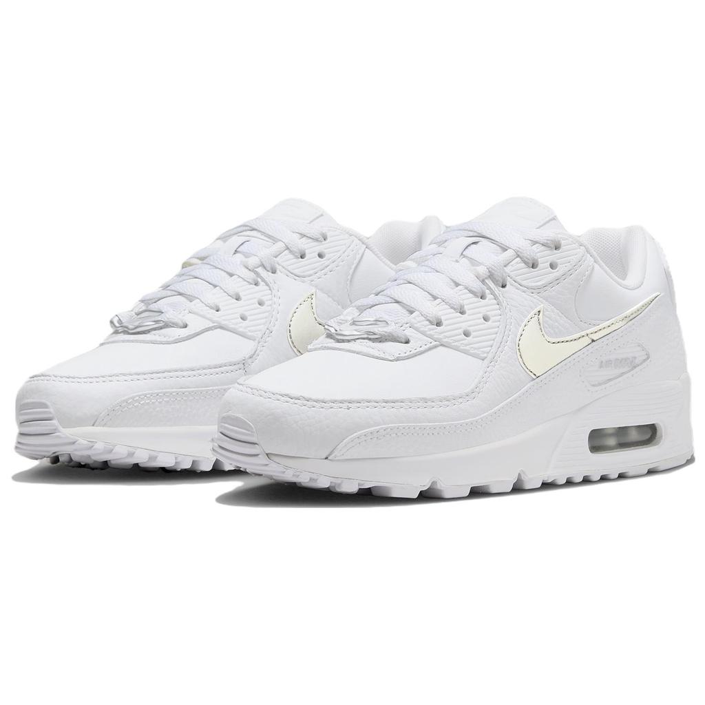 New Nike Air Max 90 'White Metallic Silver' Women's FV0949-100