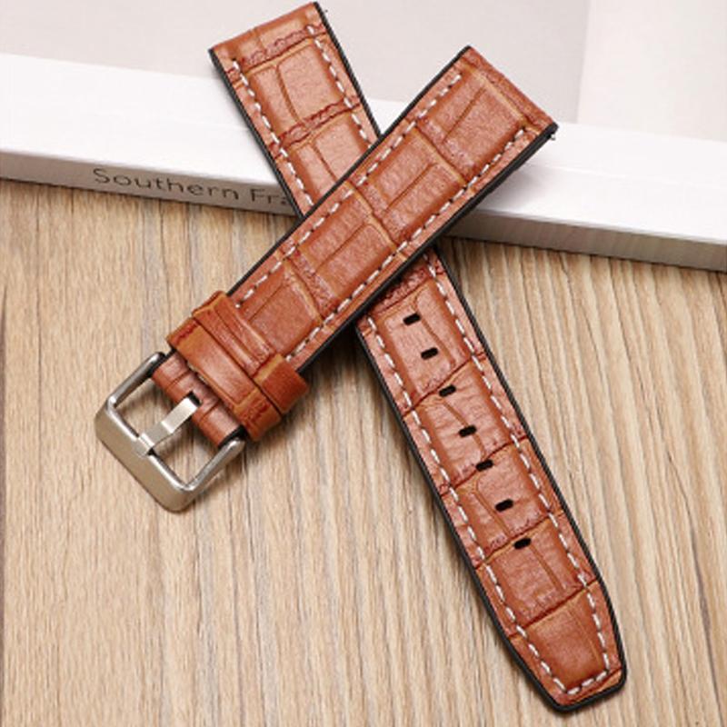 20mm 22mm Leather Watch Straps for Huawei Watch 4/3/GT3/2 Pro Watchband for Samsung for Amazfit GTR 4/GTS 4 47MM 42MM Bracelet