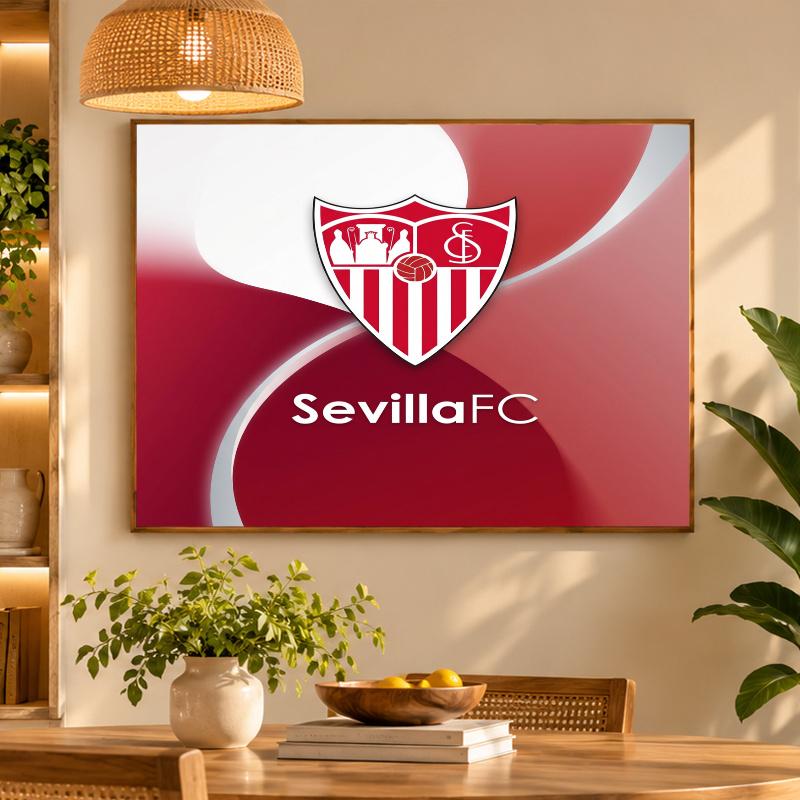 5D Diamond Painting Sevilla FC DIY Full Drill Diamond Art Kit Home Decoration