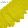 2M Dyed 13-18CM White Goose Feather Trims Real Geese Feather Ribbon Fringe  Dress Skrit DIY Craft Sewing Material Feathers