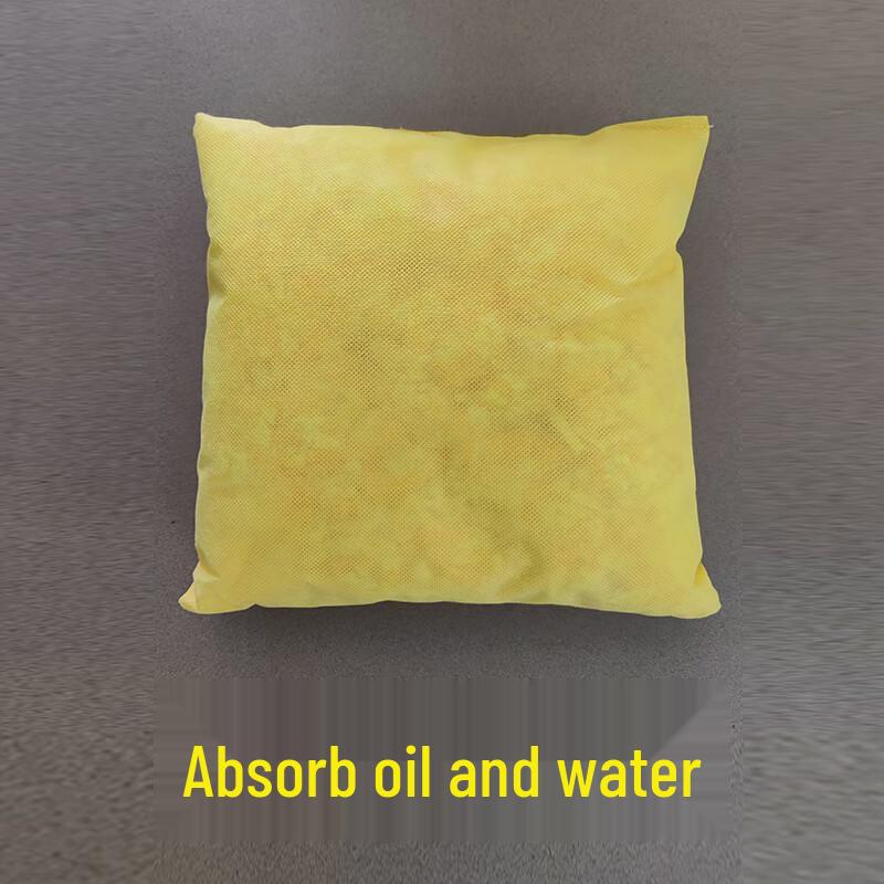 Industrial Oil and Chemical Absorbent Pillow жёлтый